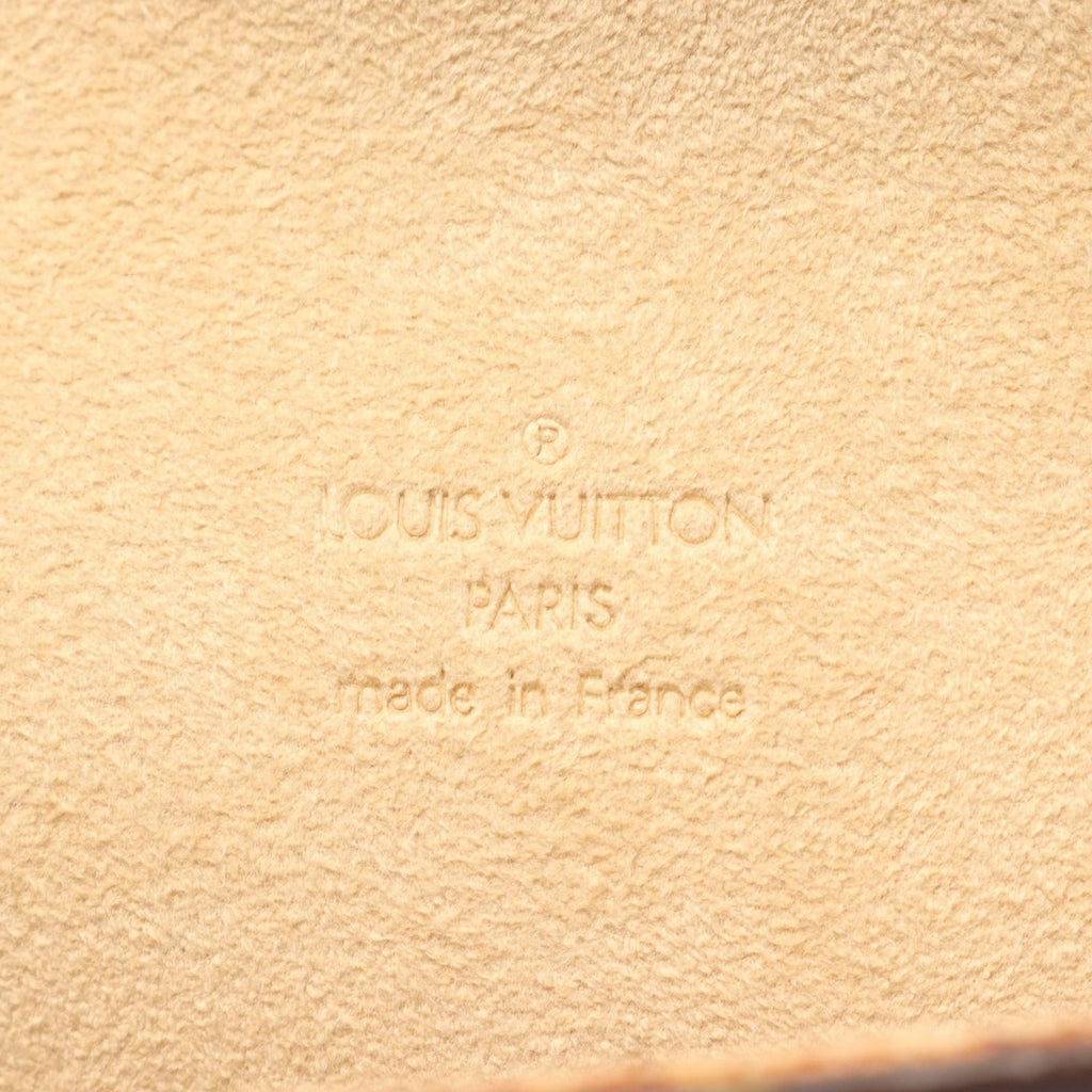 Louis Vuitton Waist Bag Pochette with Florentine Bouton Pression Canvas Leather — view 4