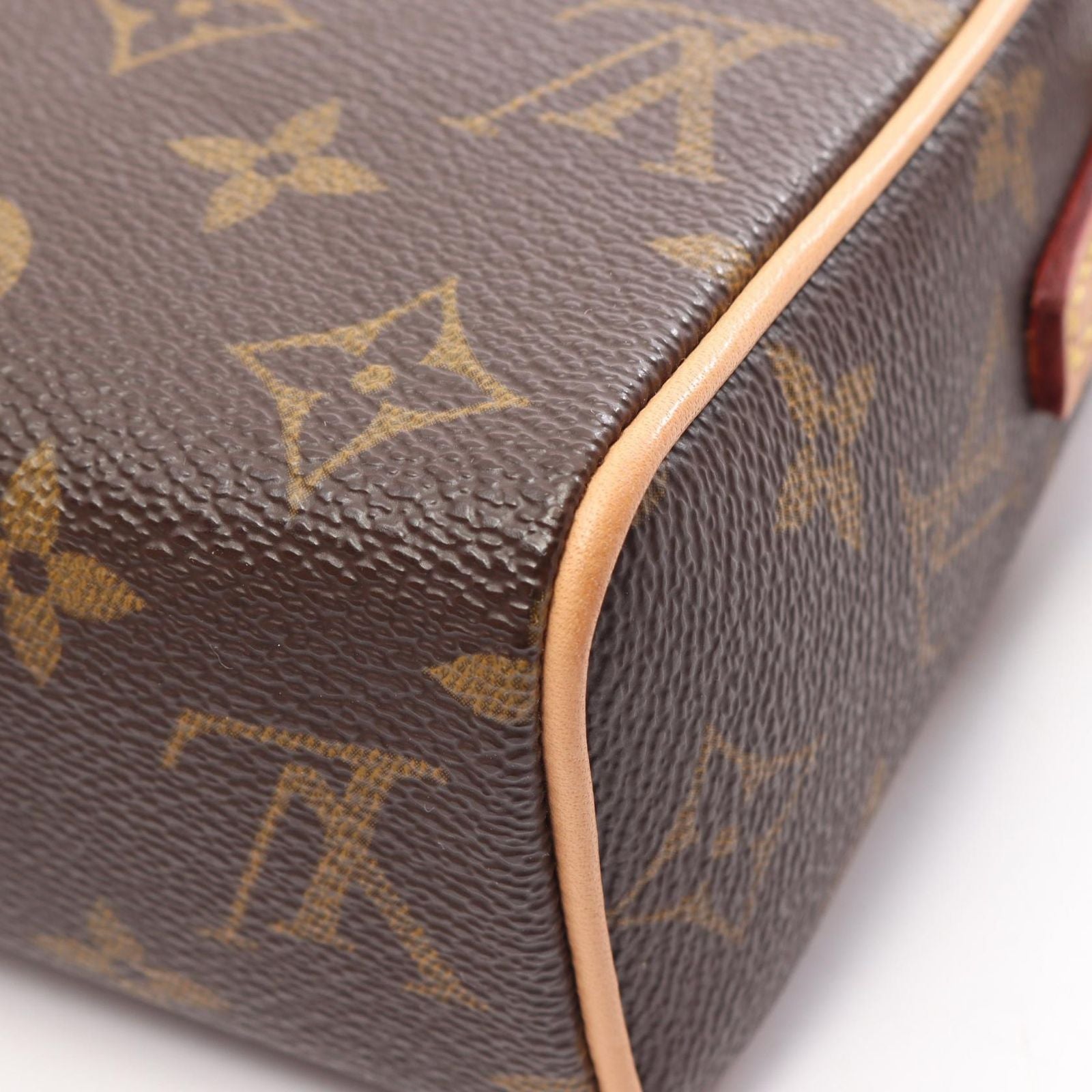 Louis Vuitton Handbag Canvas Leather — view 9
