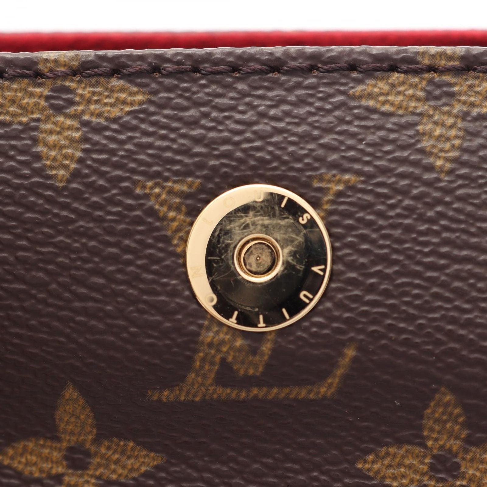 Louis Vuitton Handbag Canvas Leather — view 6