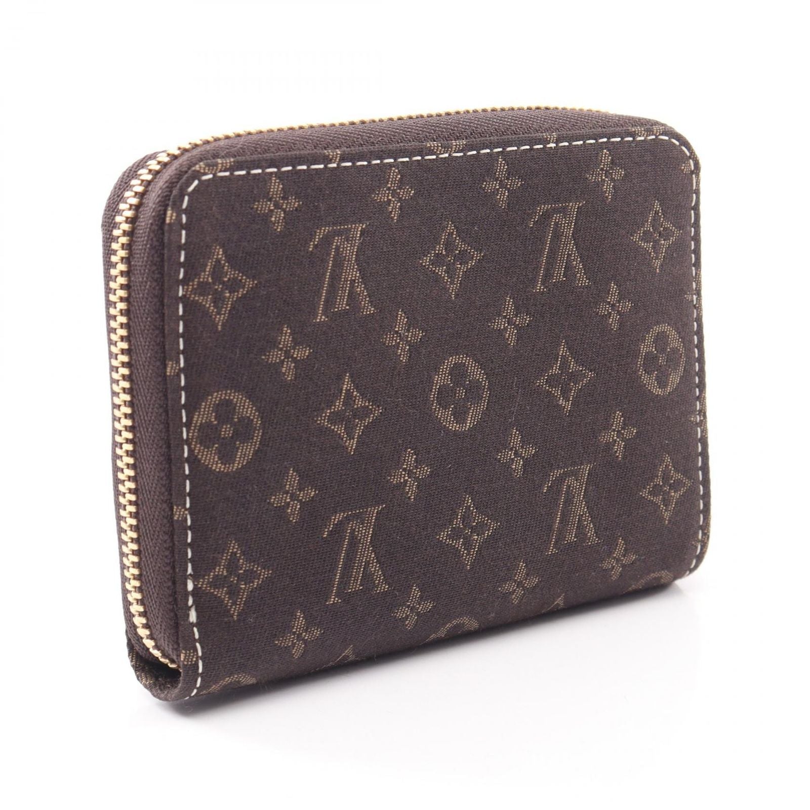 Louis Vuitton Coin Case Zippy Purse Fuzan Canvas — view 2