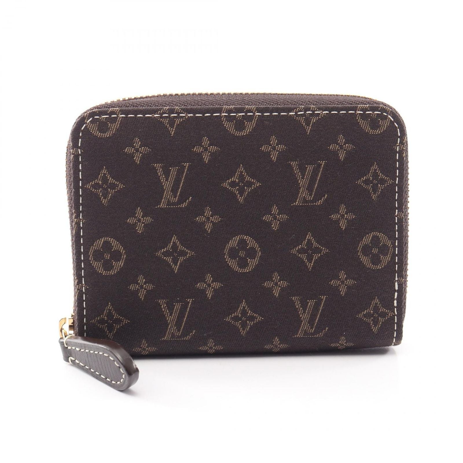 Louis Vuitton Coin Case Zippy Purse Fuzan Canvas