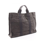 Hermes Tote Her Line MM Gray Canvas — view 2