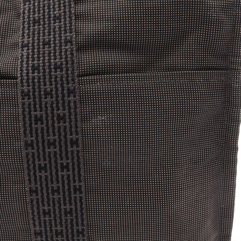Hermes Tote Her Line MM Gray Canvas — view 6