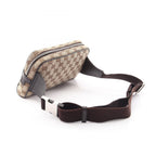 Gucci Waist Bag GG Canvas Beige Dark Brown — view 2
