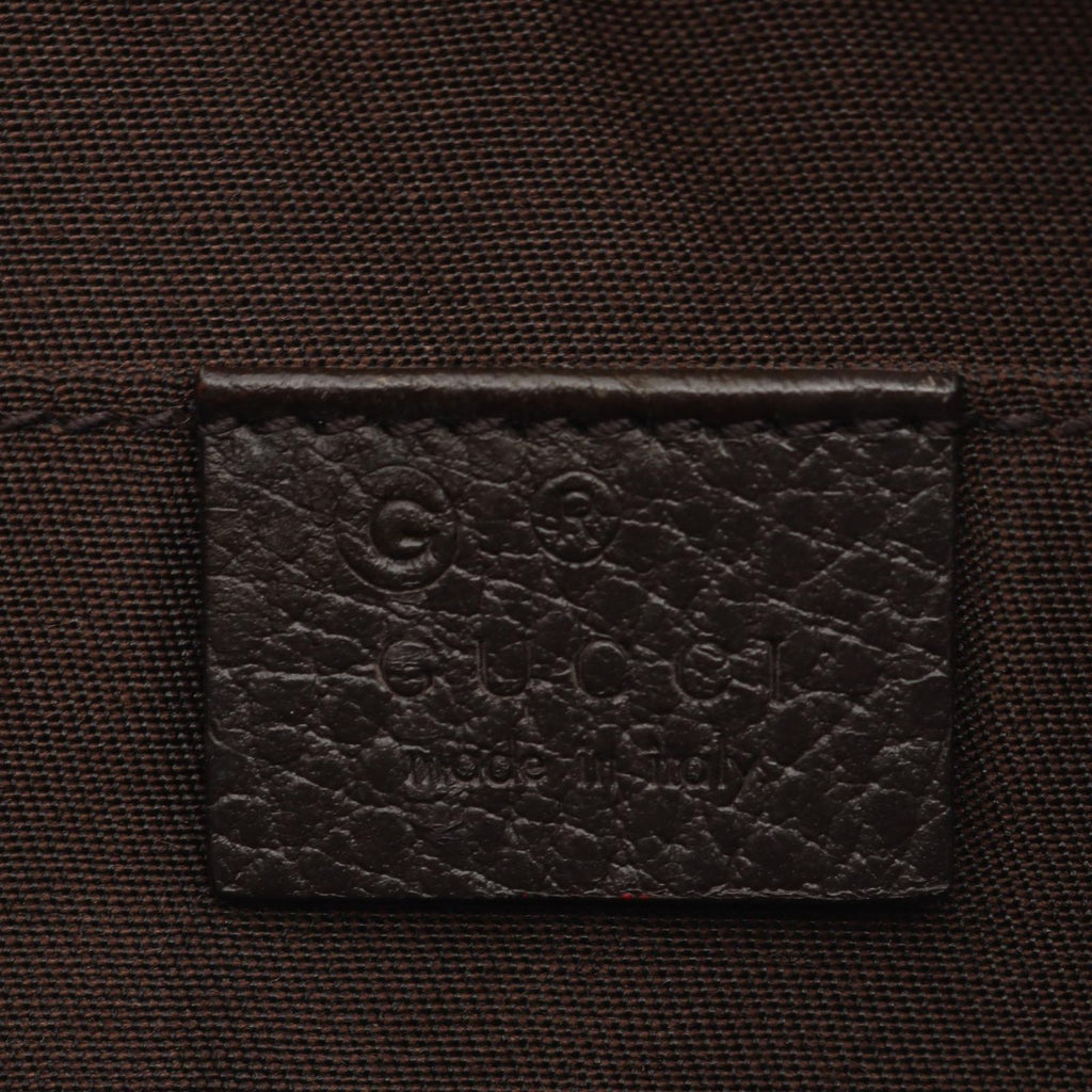 Gucci Waist Bag GG Canvas Beige Dark Brown — view 4
