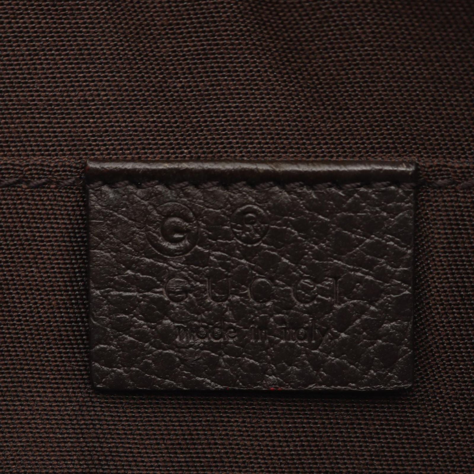 Gucci Waist Bag GG Canvas Beige Dark Brown — view 4