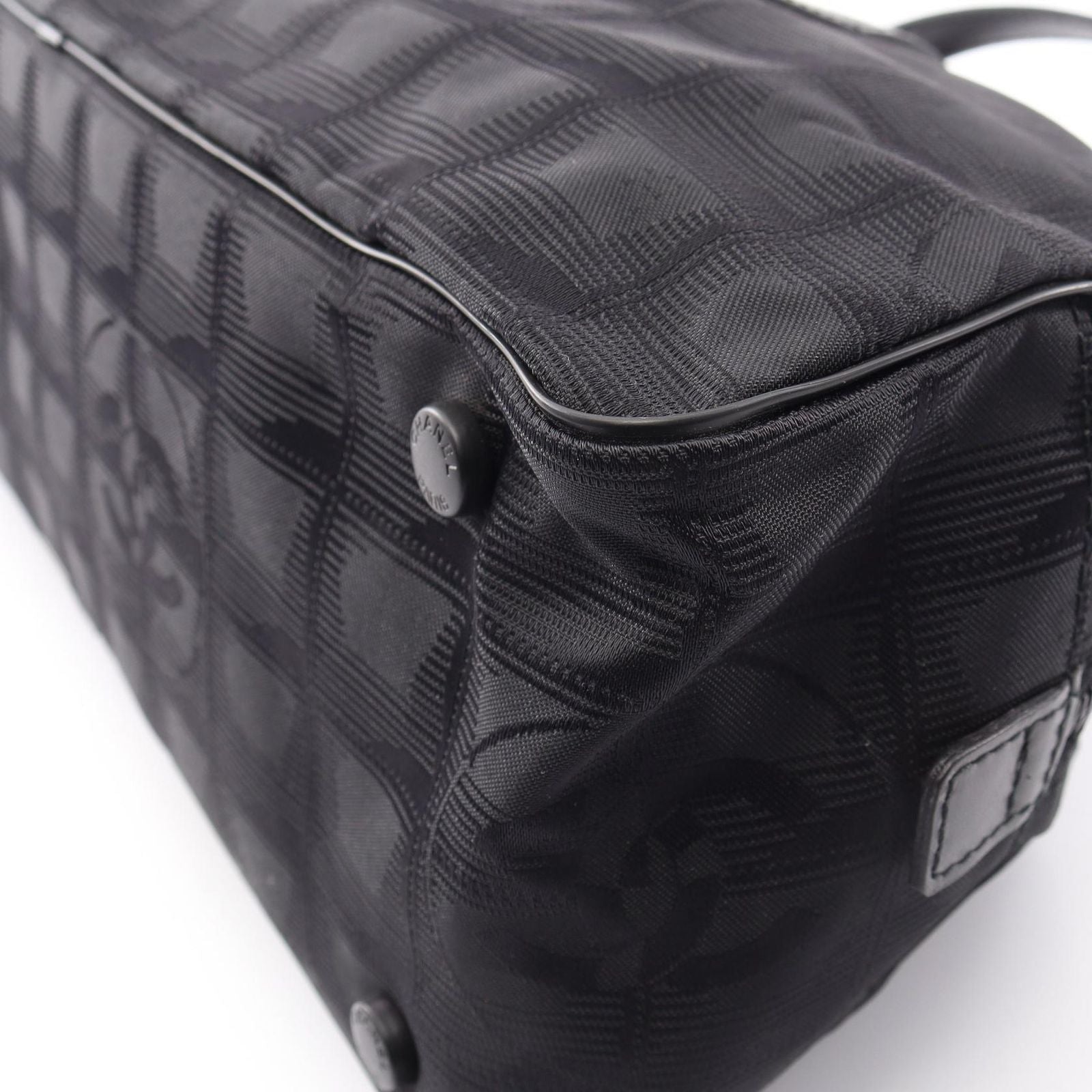 Chanel Handbag New Travel Line Black Leather — view 6
