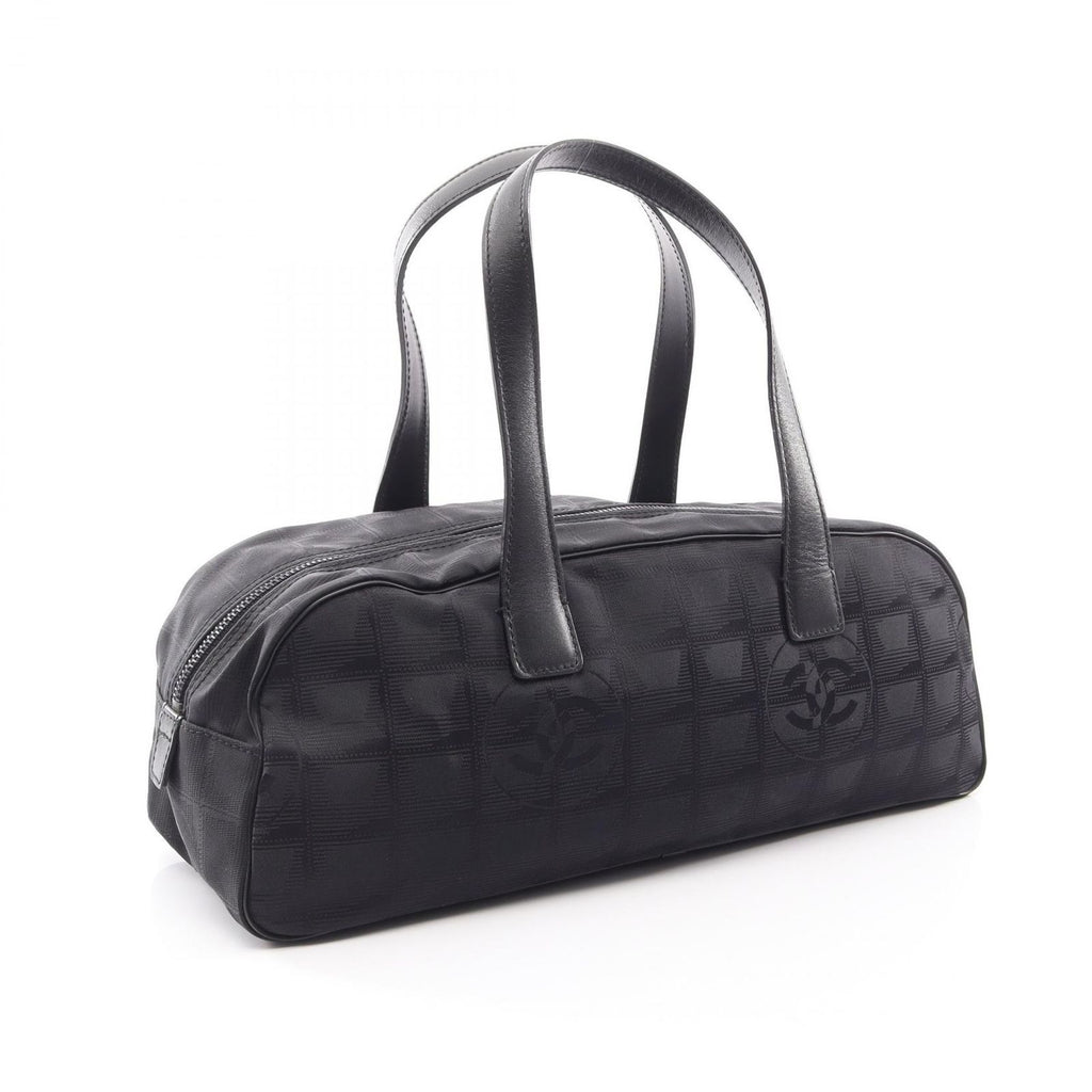 Chanel Handbag New Travel Line Black Leather — view 2
