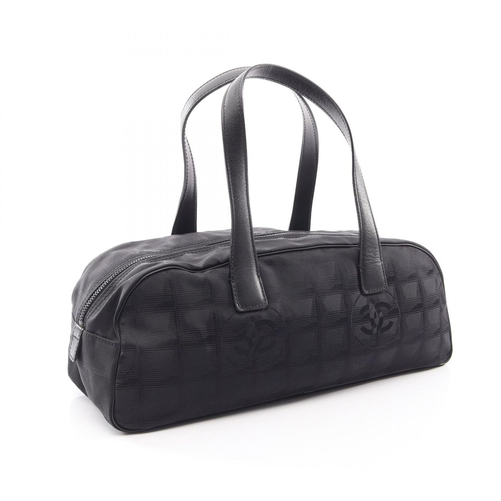Chanel Handbag New Travel Line Black Leather — view 2