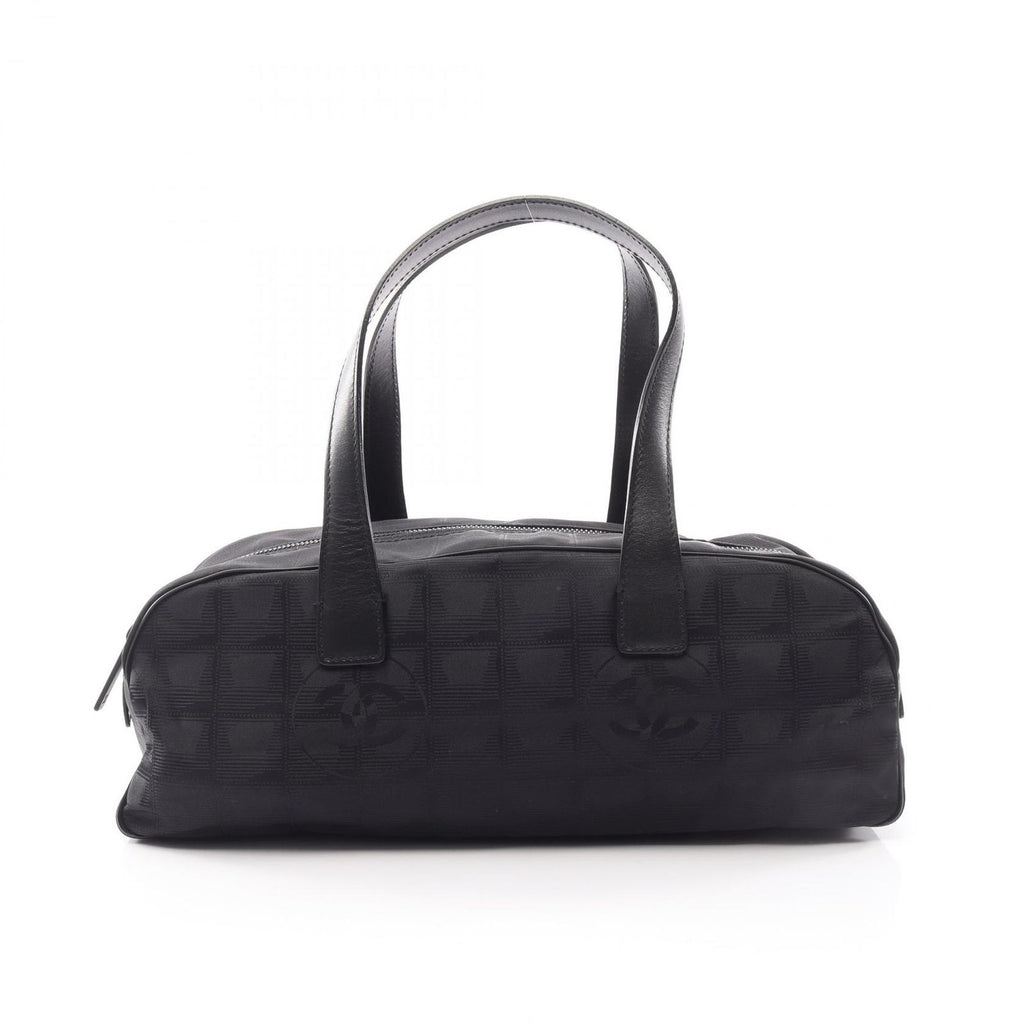 Chanel Handbag New Travel Line Black Leather