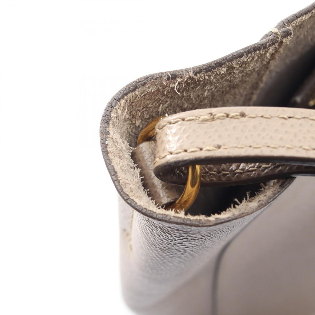 Celine Tote Vertical Small Cover 2-Way Gray Leather — view 7