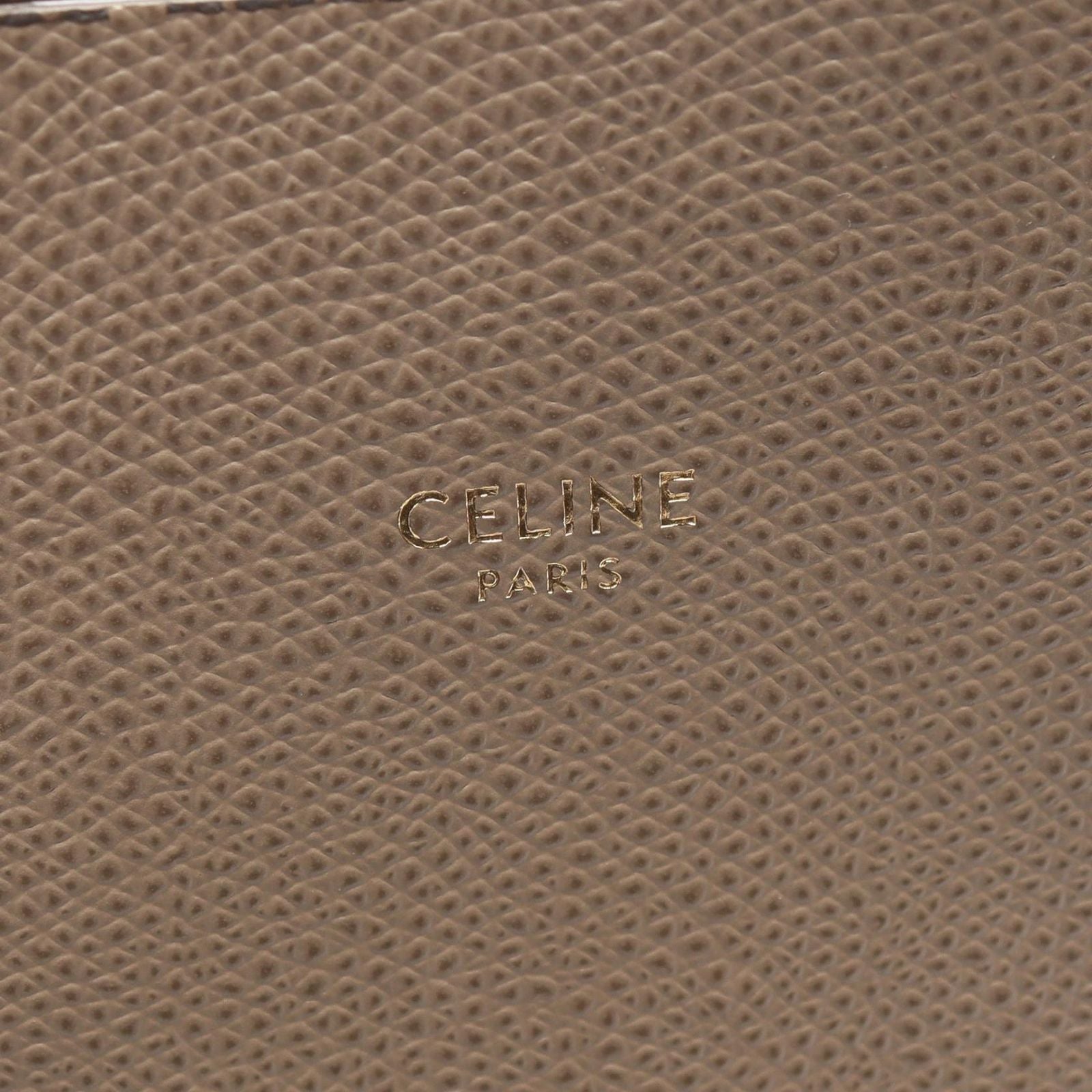Celine Tote Vertical Small Cover 2-Way Gray Leather — view 4