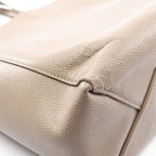 Celine Tote Vertical Small Cover 2-Way Gray Leather — view 8
