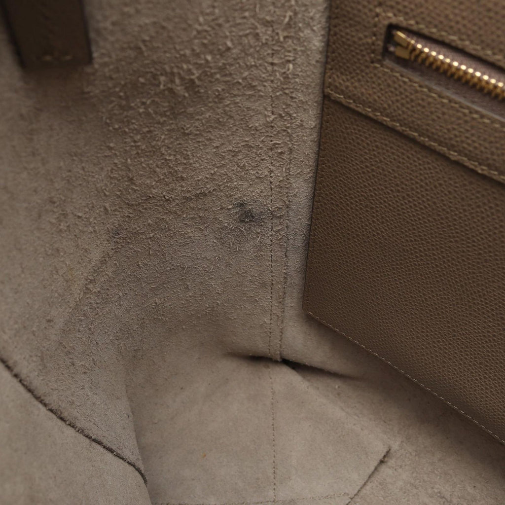 Celine Tote Vertical Small Cover 2-Way Gray Leather — view 5