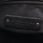 Bottega Veneta Shoulder Bag Intrecciato Black Leather — view 4