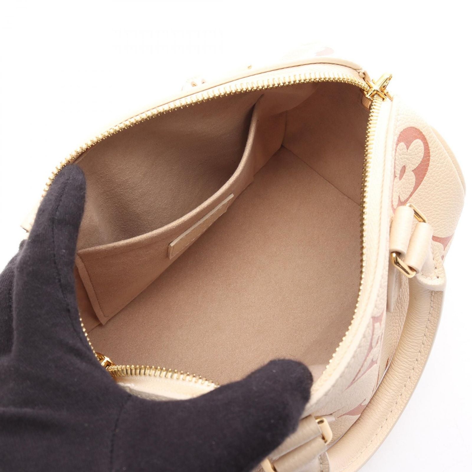 Louis Vuitton Handbag Speedy Bandouliere 20 Bicolor 2-Way Cream Rose Trianon — view 3