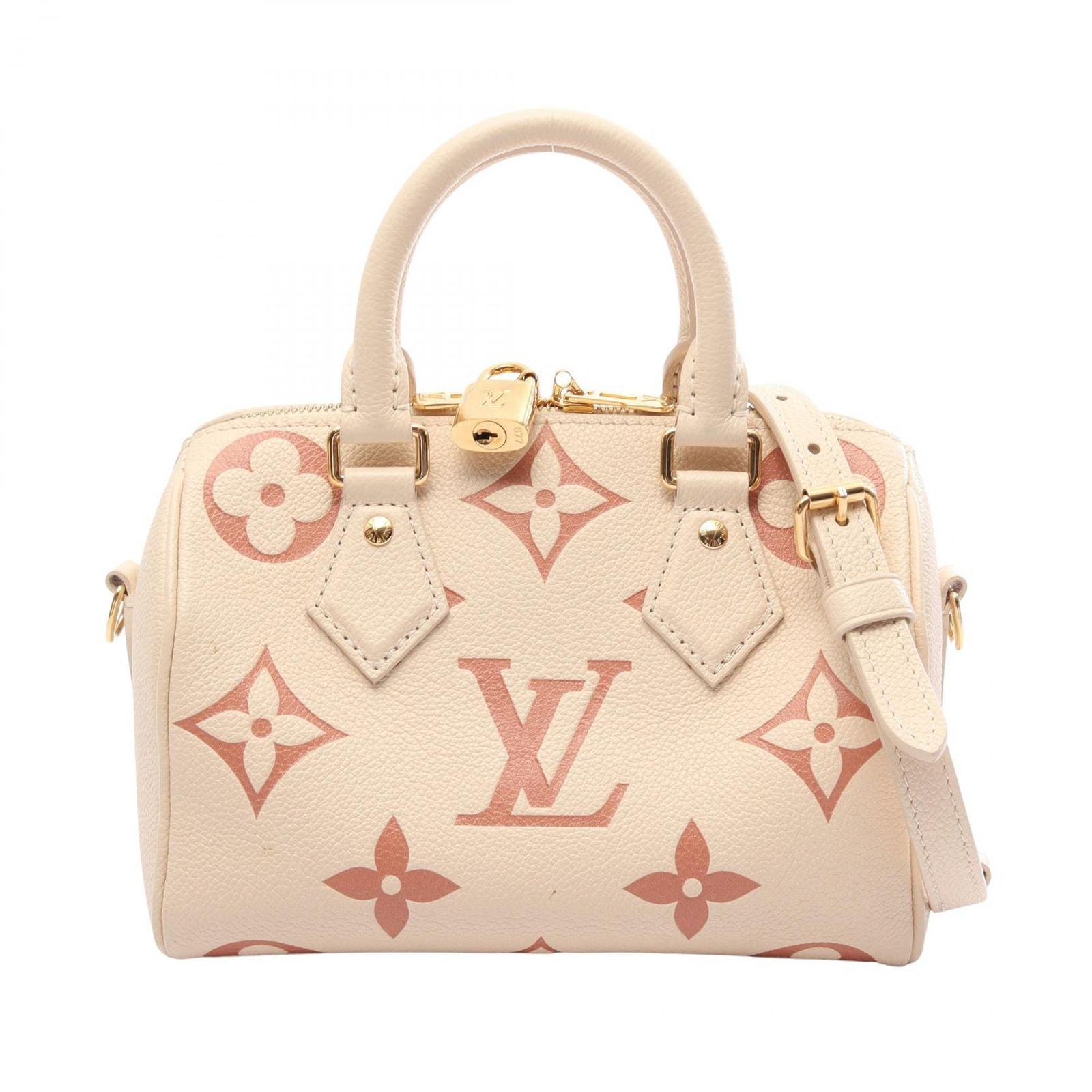 Louis Vuitton Handbag Speedy Bandouliere 20 Bicolor 2-Way Cream Rose Trianon