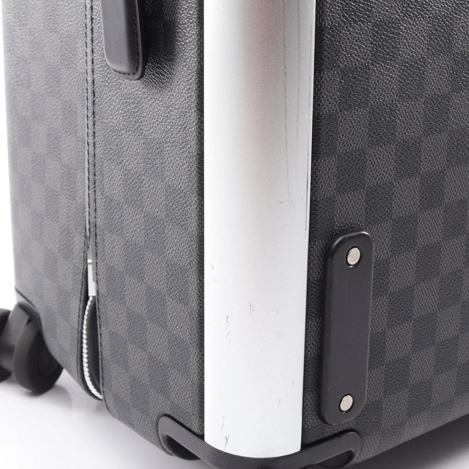 Louis Vuitton Travel Bag Horizon 70 Damier Graphite Bag Canvas Leather — view 5