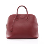 Hermes Handbag Bolide 45 Rouge Ache Leather