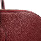 Hermes Handbag Bolide 45 Rouge Ache Leather — view 7