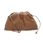 Bottega Veneta Shoulder Bag Mini the Pouch Beige Leather
