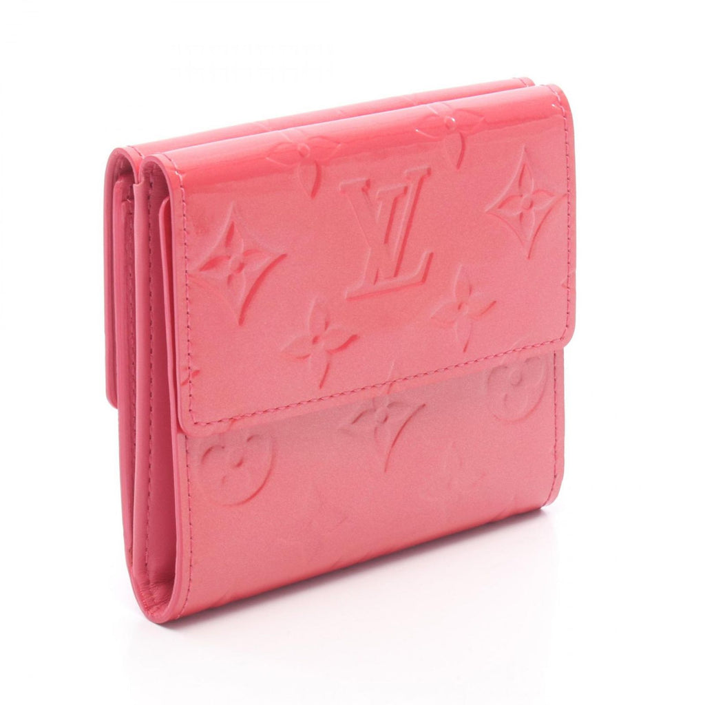 Louis Vuitton Hook Wallet Porte-Monnaie Billets Cult Cles Framboise Leather — view 2