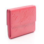 Louis Vuitton Hook Wallet Porte-Monnaie Billets Cult Cles Framboise Leather — view 2
