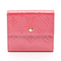 Louis Vuitton Hook Wallet Porte-Monnaie Billets Cult Cles Framboise Leather