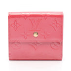 Louis Vuitton Hook Wallet Porte-Monnaie Billets Cult Cles Framboise Leather
