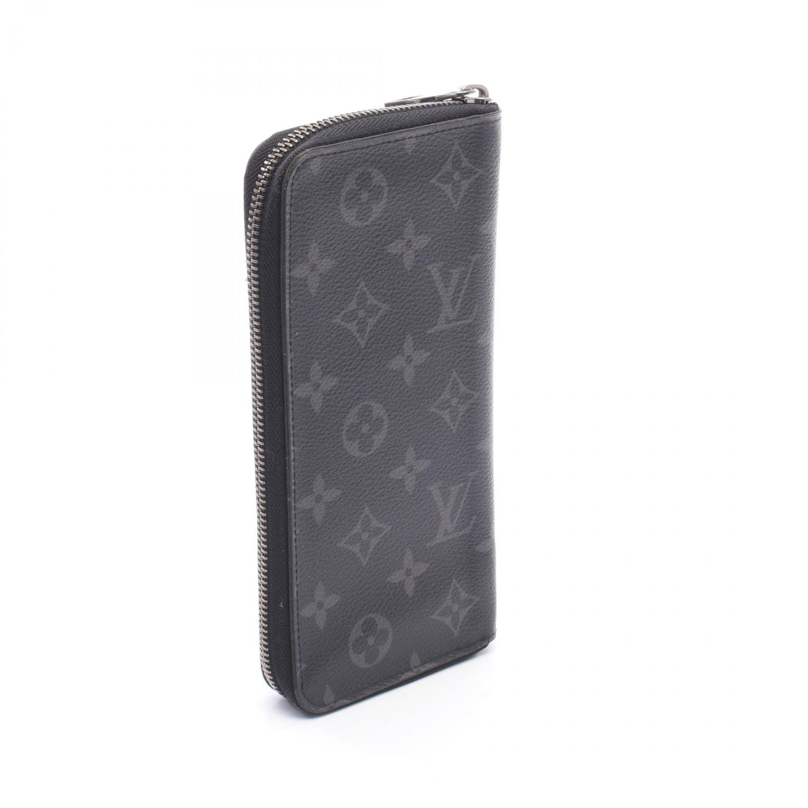Louis Vuitton Round Wallet Zippy Vertical Monogram Eclipse Leather — view 2