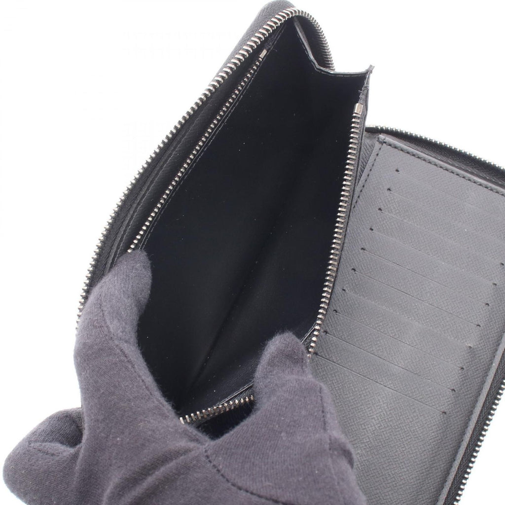 Louis Vuitton Round Wallet Zippy Vertical Monogram Eclipse Leather — view 4