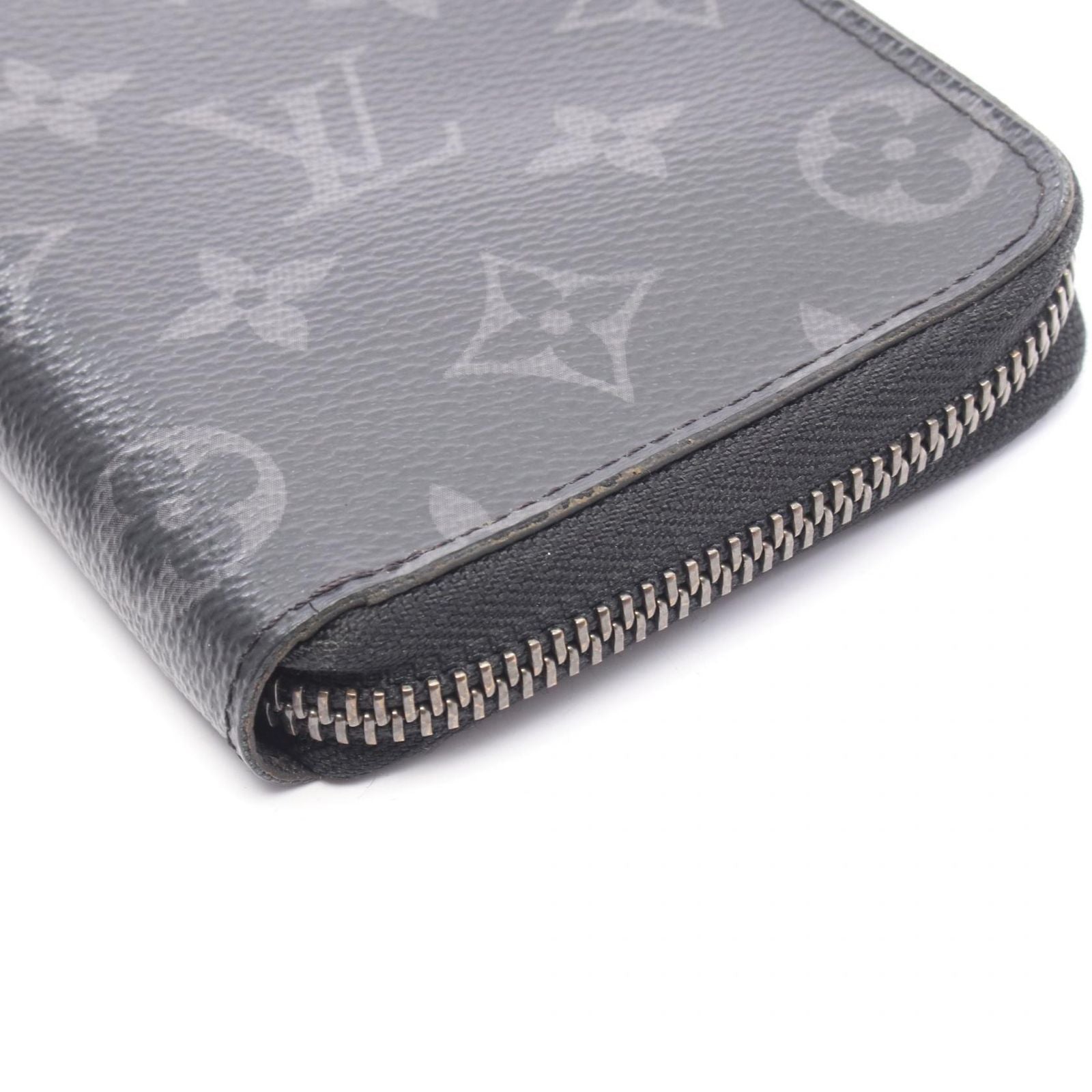 Louis Vuitton Round Wallet Zippy Vertical Monogram Eclipse Leather — view 9