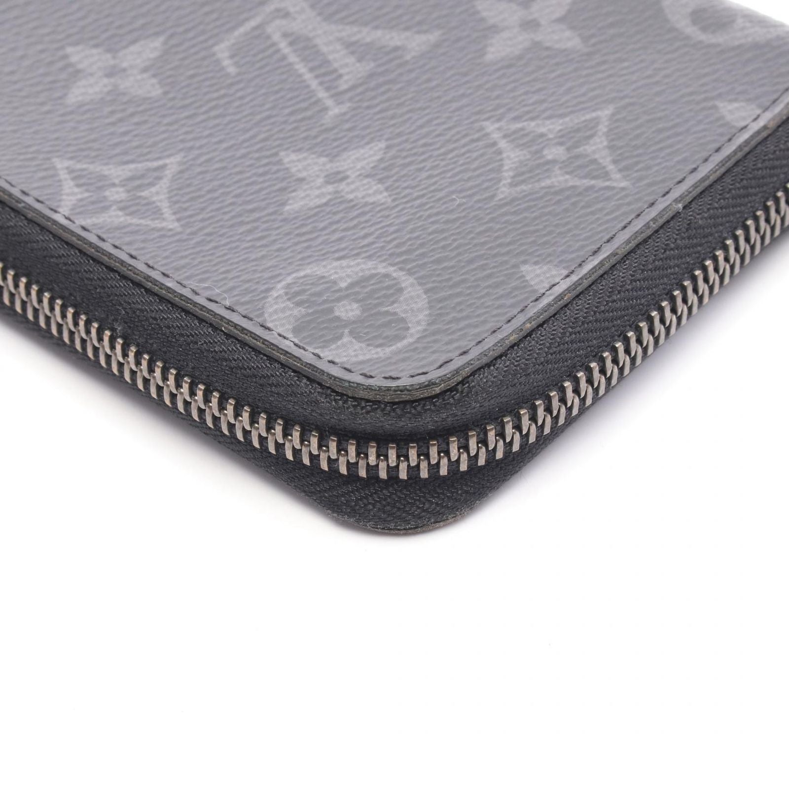 Louis Vuitton Round Wallet Zippy Vertical Monogram Eclipse Leather — view 8