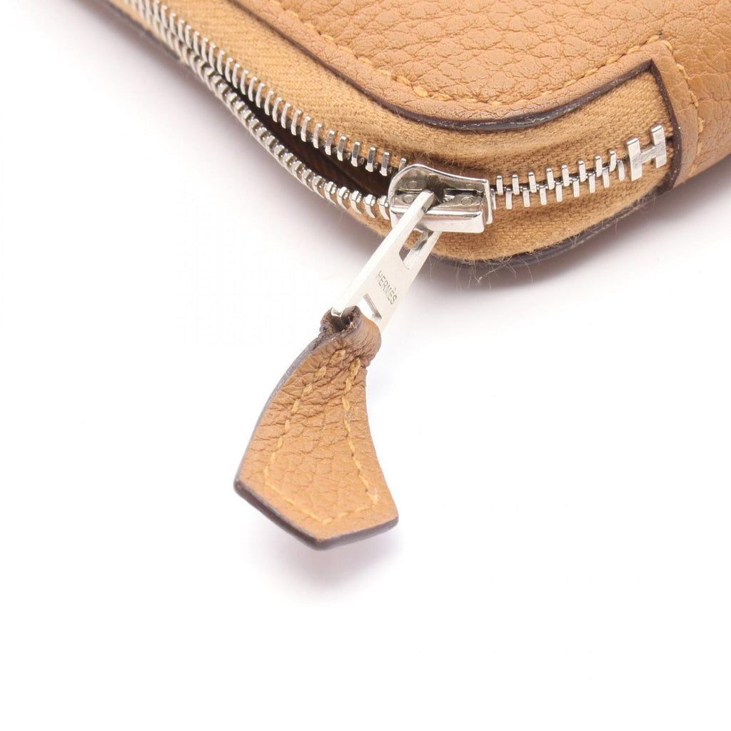 Hermes Round Wallet Azap Long Caramel Long Classic — view 6