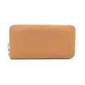 Hermes Round Wallet Azap Long Caramel Long Classic