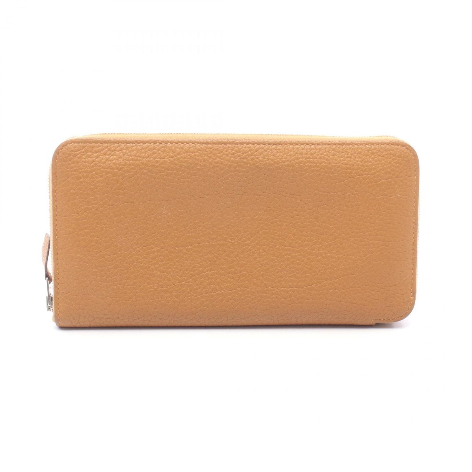 Hermes Round Wallet Azap Long Caramel Long Classic