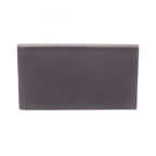 Hermes Bifold Wallet Citizen Twill Long Silk in Ebene