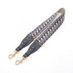 Dior Shoulder Strap Oblique Navy Ivory Canvas Leather
