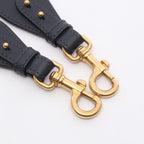 Dior Shoulder Strap Oblique Navy Ivory Canvas Leather — view 2
