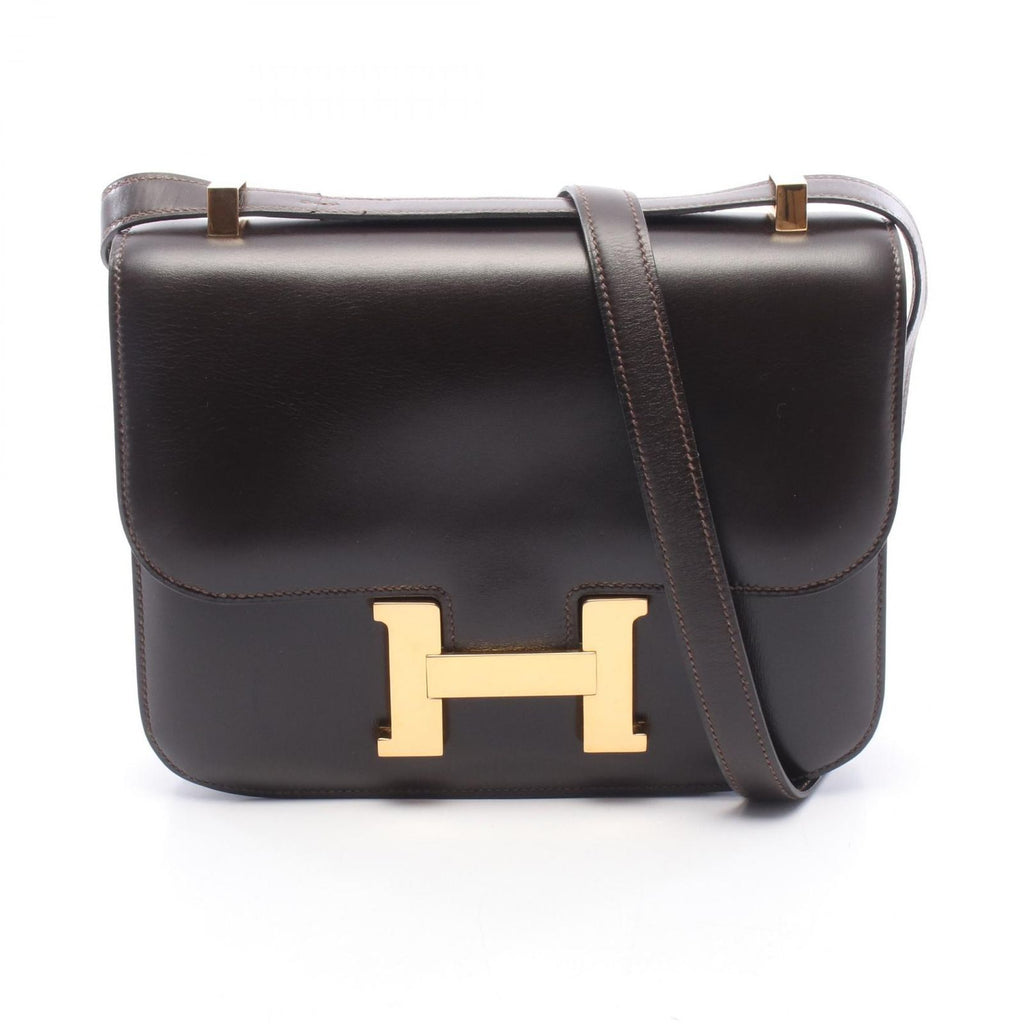 Hermes Shoulder Bag Constance 23 Ebene Calf