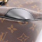 Louis Vuitton Shoulder Bag Odeon NM PM Noir Canvas Leather — view 5