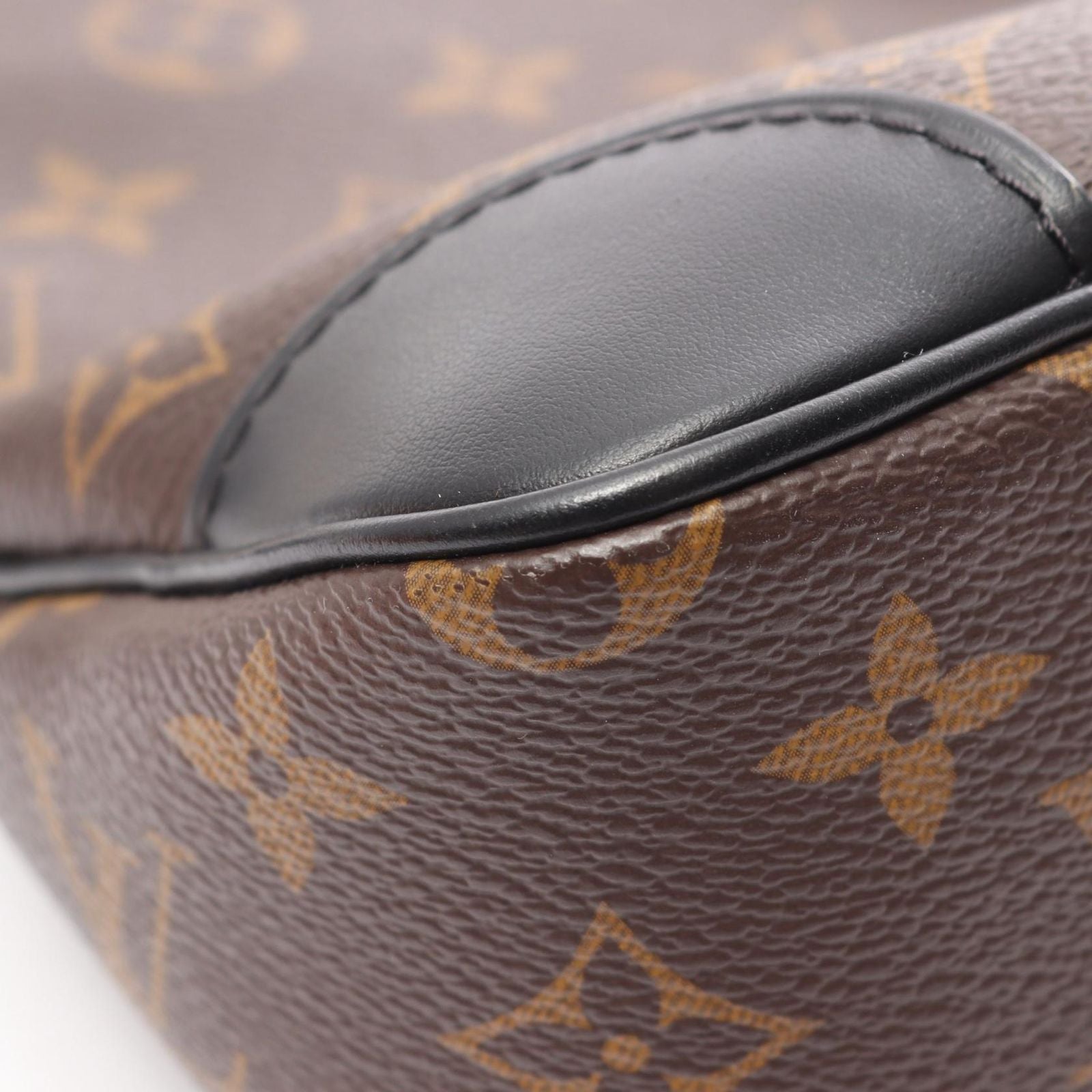 Louis Vuitton Shoulder Bag Odeon NM PM Noir Canvas Leather — view 6