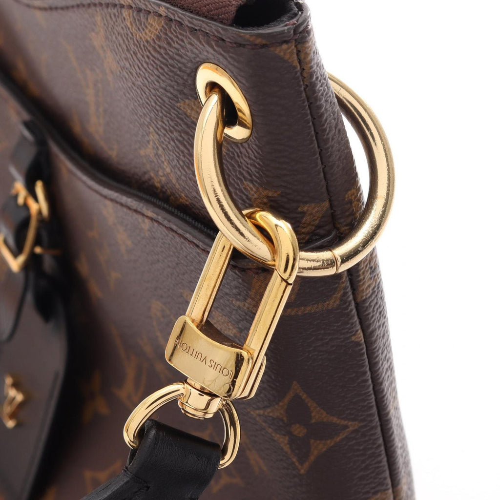Louis Vuitton Shoulder Bag Odeon NM PM Noir Canvas Leather — view 9