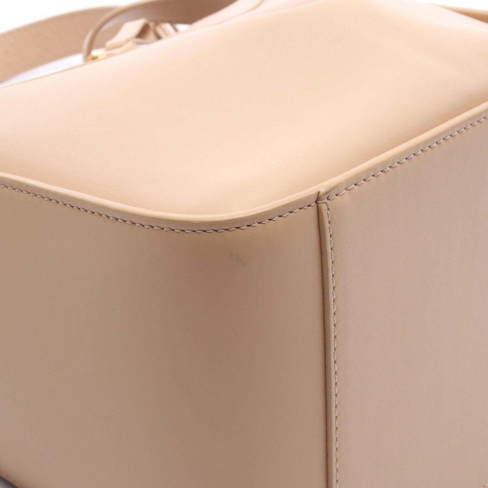 Loewe Handbag Hammock Bag Compact 2-Way Beige Leather — view 6