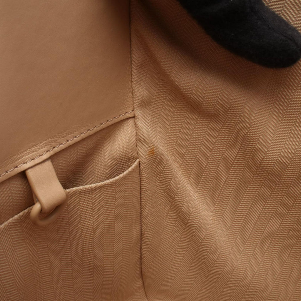 Loewe Handbag Hammock Bag Compact 2-Way Beige Leather — view 5
