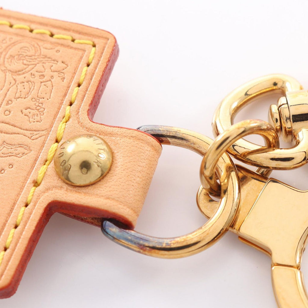 Louis Vuitton Key Holder Porte Cles Fortune Key Ring Leather — view 5