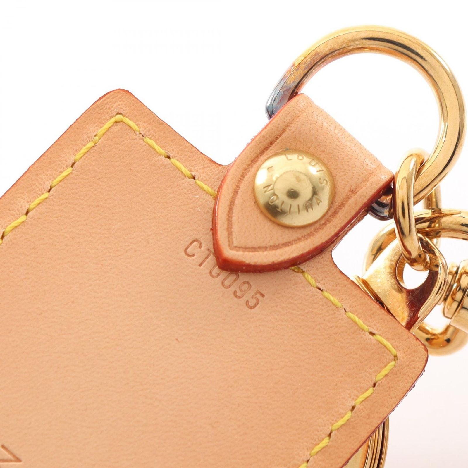 Louis Vuitton Key Holder Porte Cles Fortune Key Ring Leather — view 4