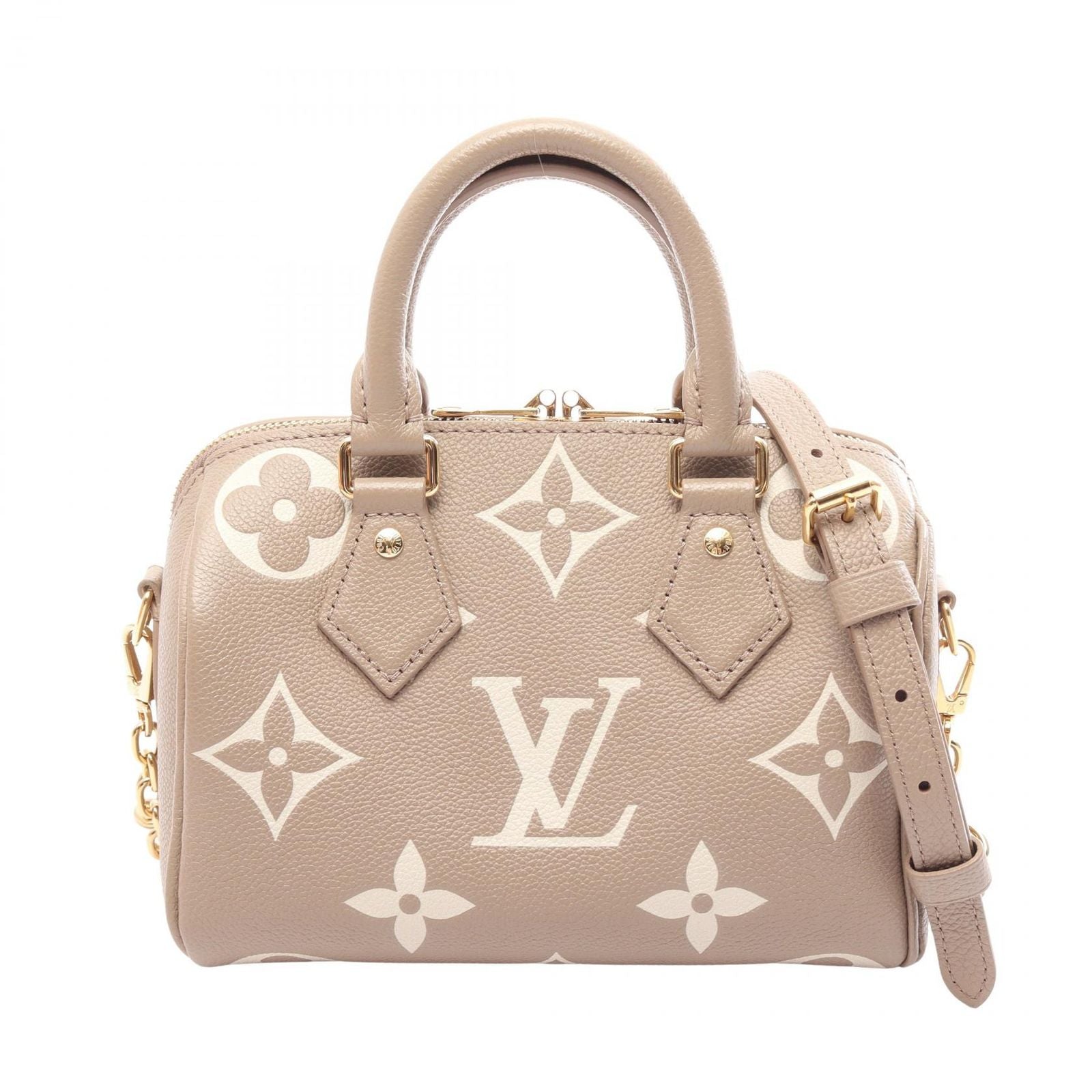 Louis Vuitton Handbag Speedy Bandouliere 20 2-Way Cream Leather