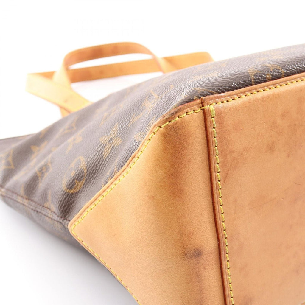 Louis Vuitton Shoulder Bag Cabas Piano Canvas Leather — view 7