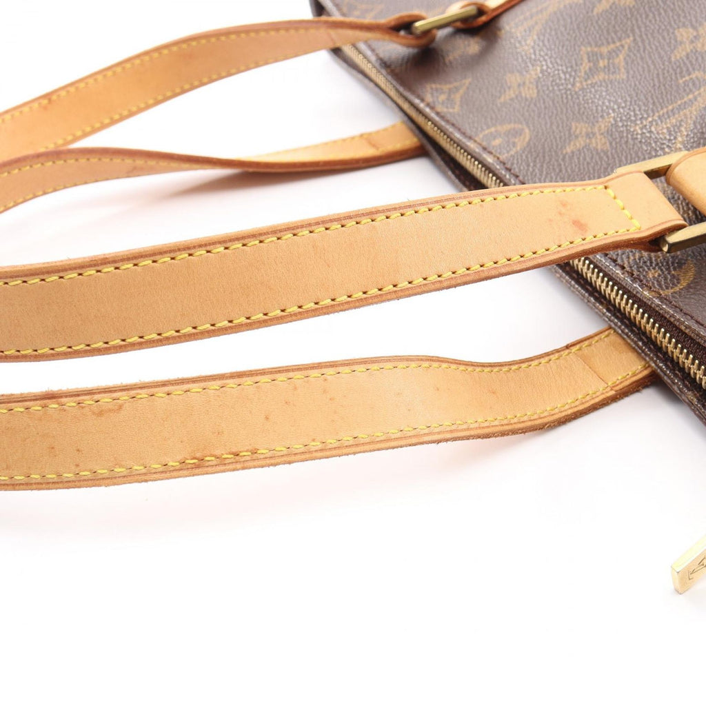 Louis Vuitton Shoulder Bag Cabas Piano Canvas Leather — view 9